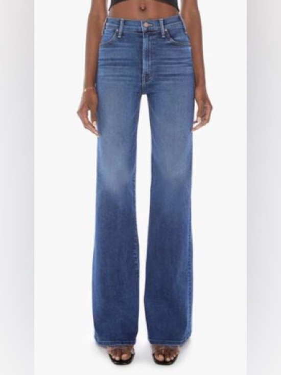 MOTHER Denim - Mother The Hustler Roller Heel NWT